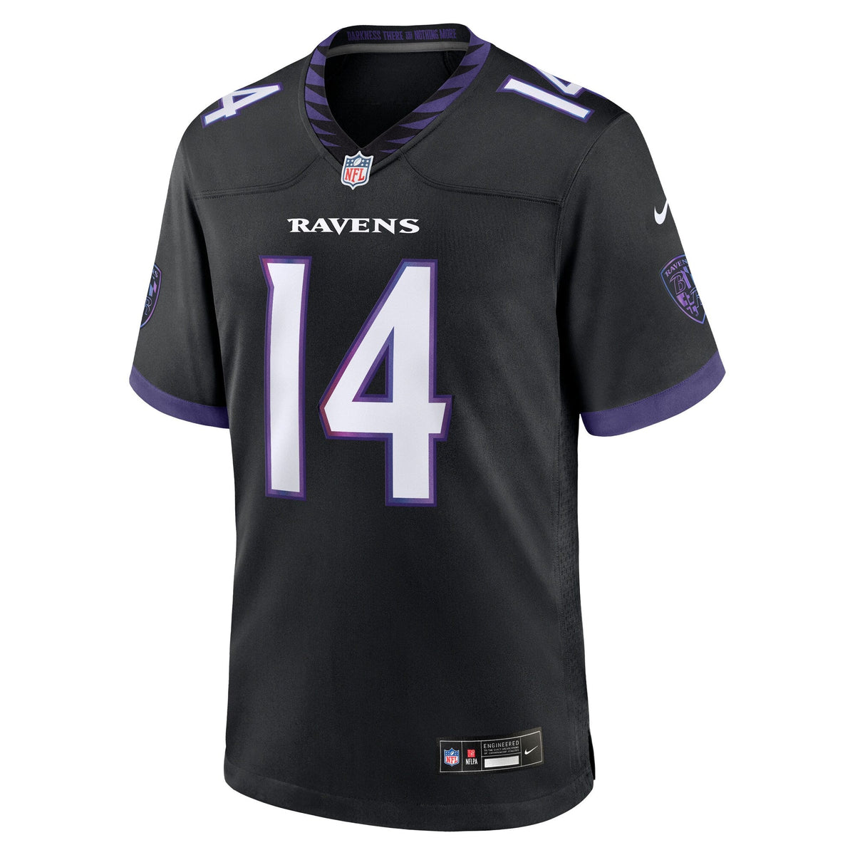 Baltimore Ravens Kyle Hamilton Black Alternate Game Jersey