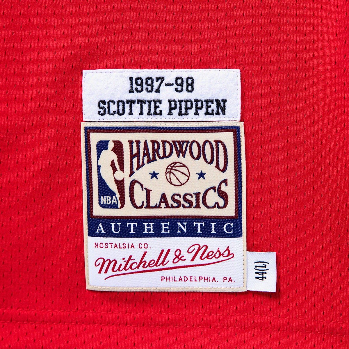 Chicago Bulls Authentic Jersey Road Finals Scottie Pippen 1997