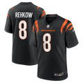 Cincinnati Bengals Ryan Rehkow Black Game Jersey