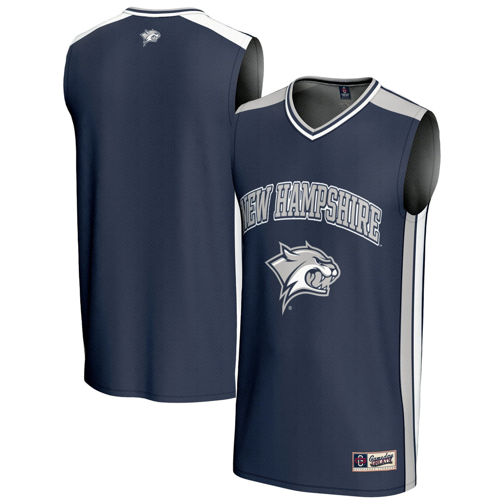 New Hampshire Wildcats Spirit Basketball Jersey - Navy