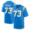 Los Angeles Chargers Alex Harkey Powder Blue Team Game Jersey
