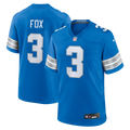 Detroit Lions Jack Fox Blue Team Game Jersey