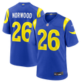 Los Angeles Rams Drey Norwood Royal Game Jersey