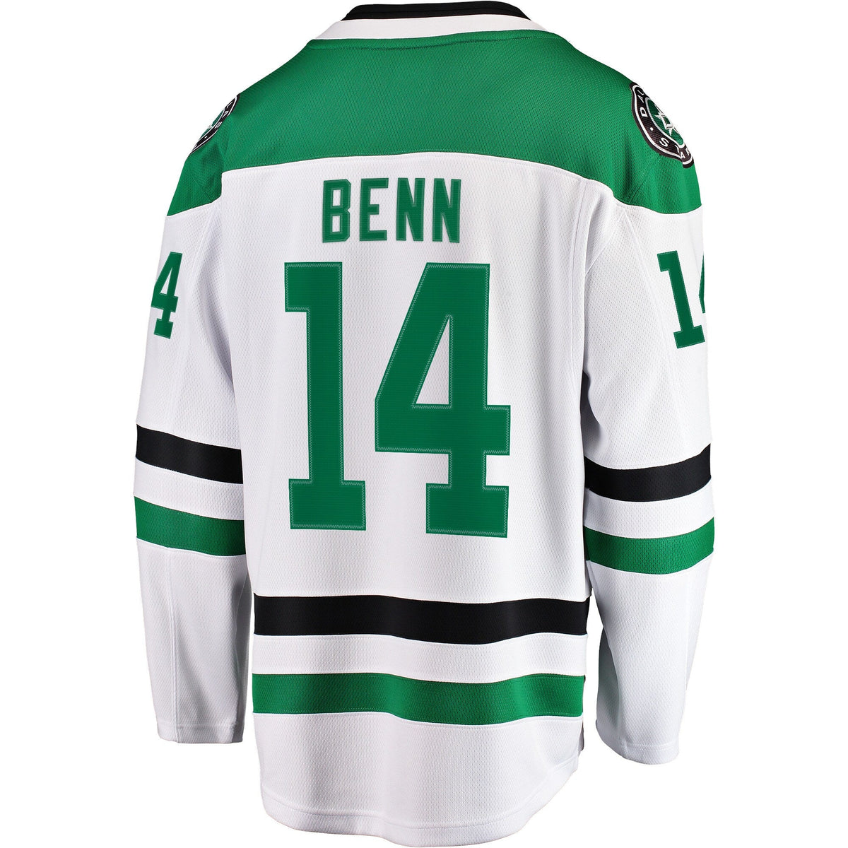 Dallas Stars Jamie Benn White Breakaway Jersey