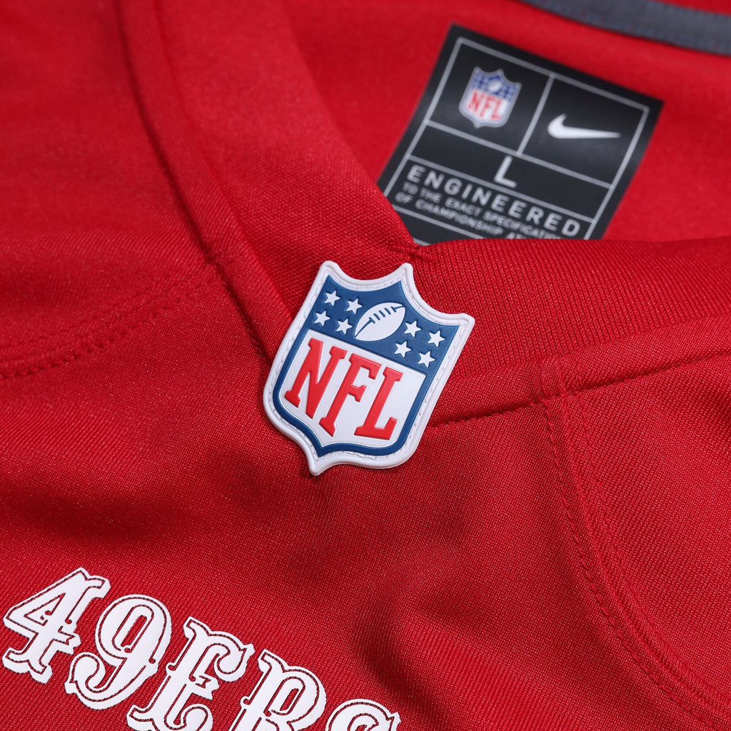 San Francisco 49ers Malik Mustapha Scarlet Game Jersey