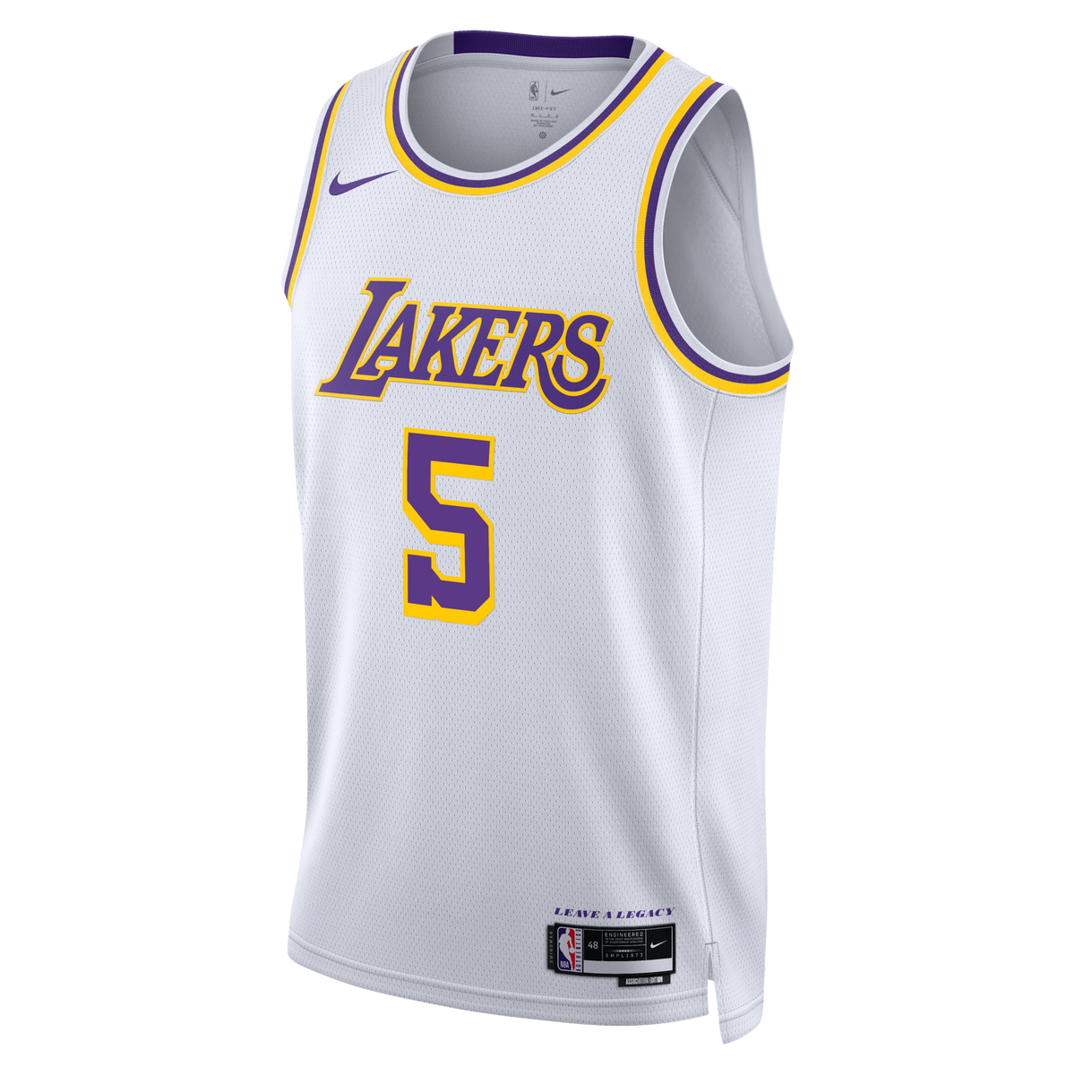 Los Angeles Lakers Association Edition Edition Swingman Jersey - White - Quentin Grimes