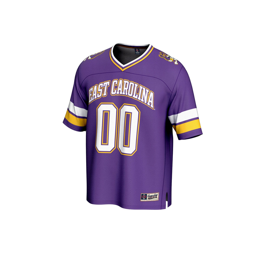 ECU Pirates NIL Pick-A-Player Football Fashion Jersey - Purple