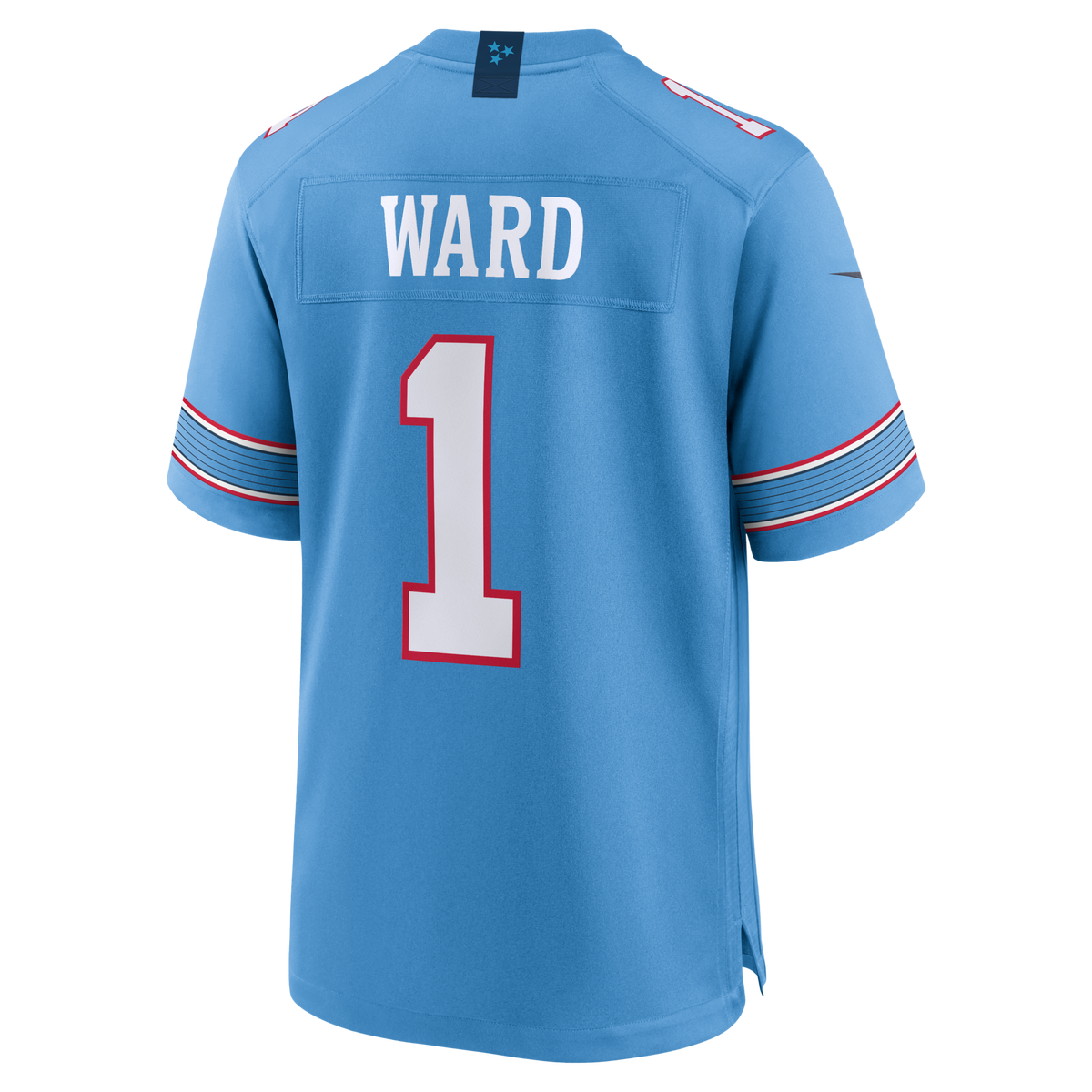 Tennessee Titans Cameron Ward Light Blue Game Jersey