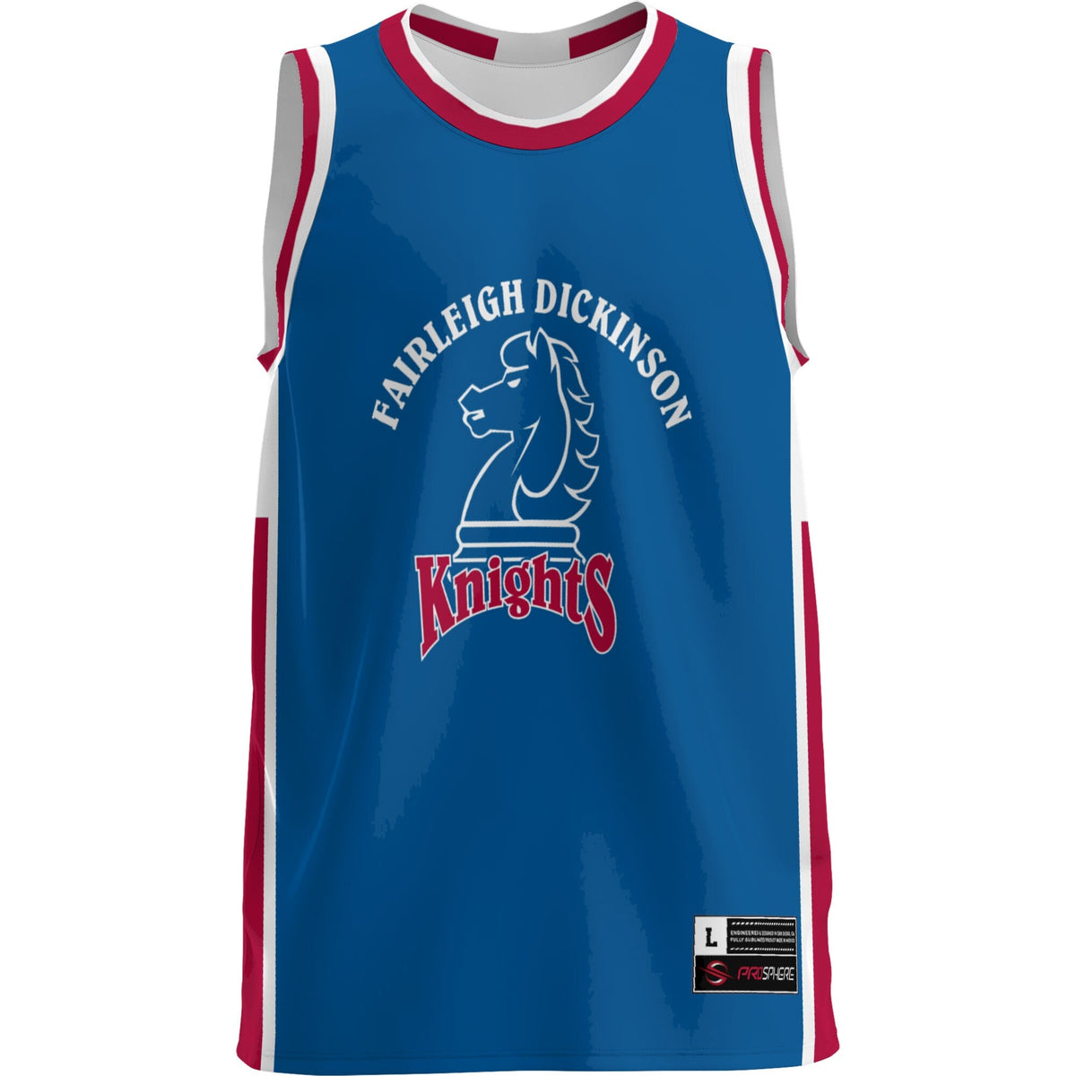 Fairleigh Dickinson Knights Lightweight Basketball Jersey - Blue