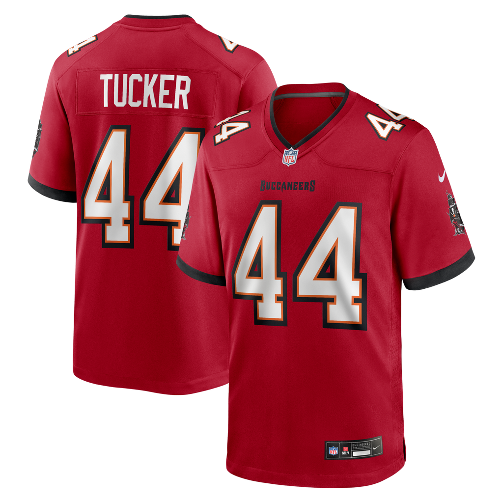 Tampa Bay Buccaneers Sean Tucker Red Game Jersey