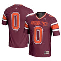 #0 Virginia Tech Hokies Football Jersey - Maroon