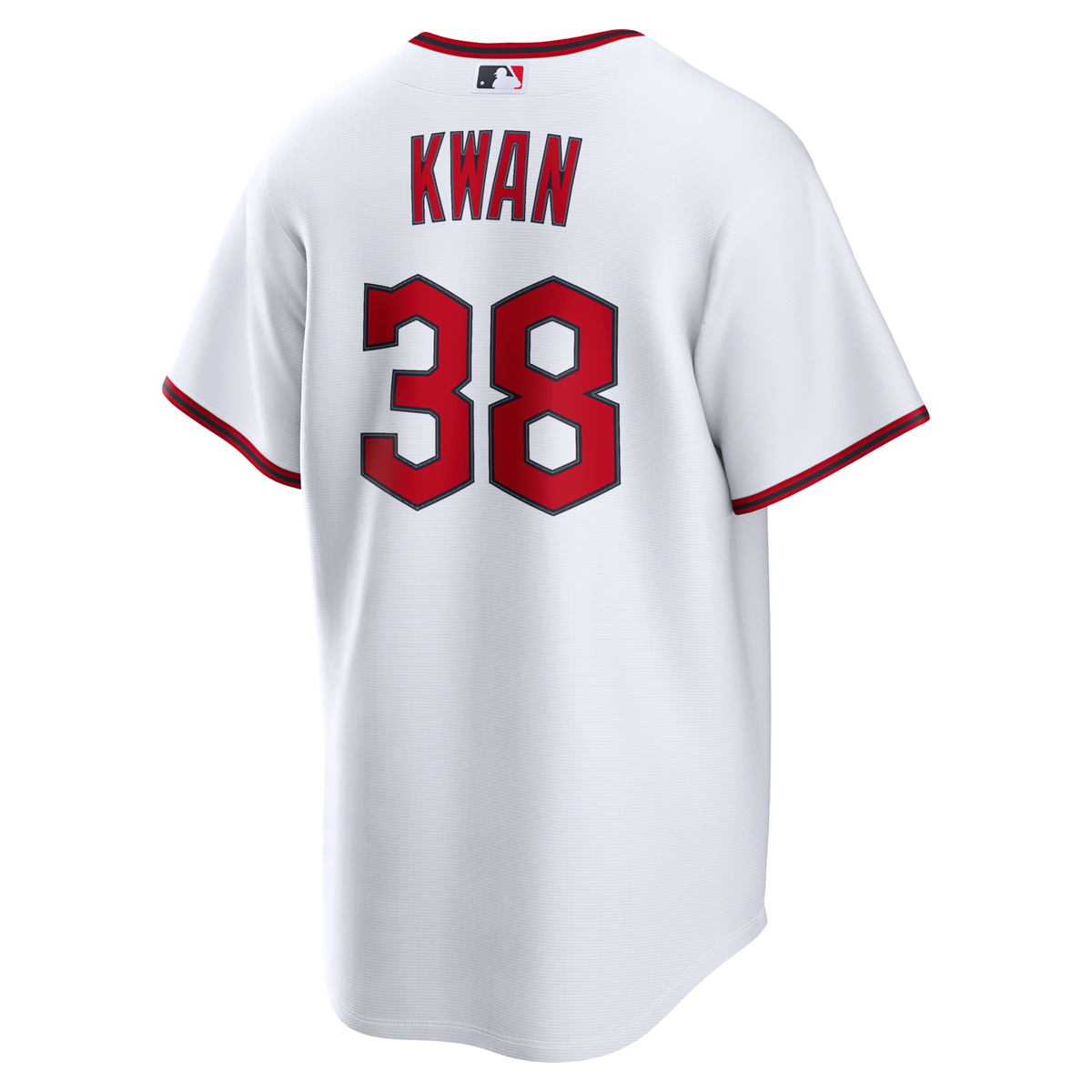 Cleveland Guardians Steven Kwan White Home Replica Jersey