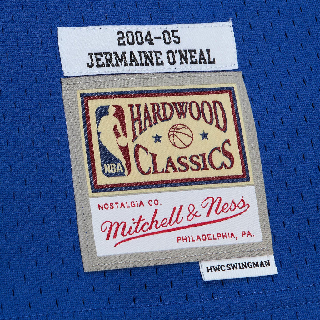 Indiana Pacers Jermaine O'Neal 2004 Hardwood Classics Authentic Jersey - Royal Blue