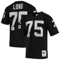 Las Vegas Raiders 1983 Howie Long Black Authentic Throwback Retired Player Jersey