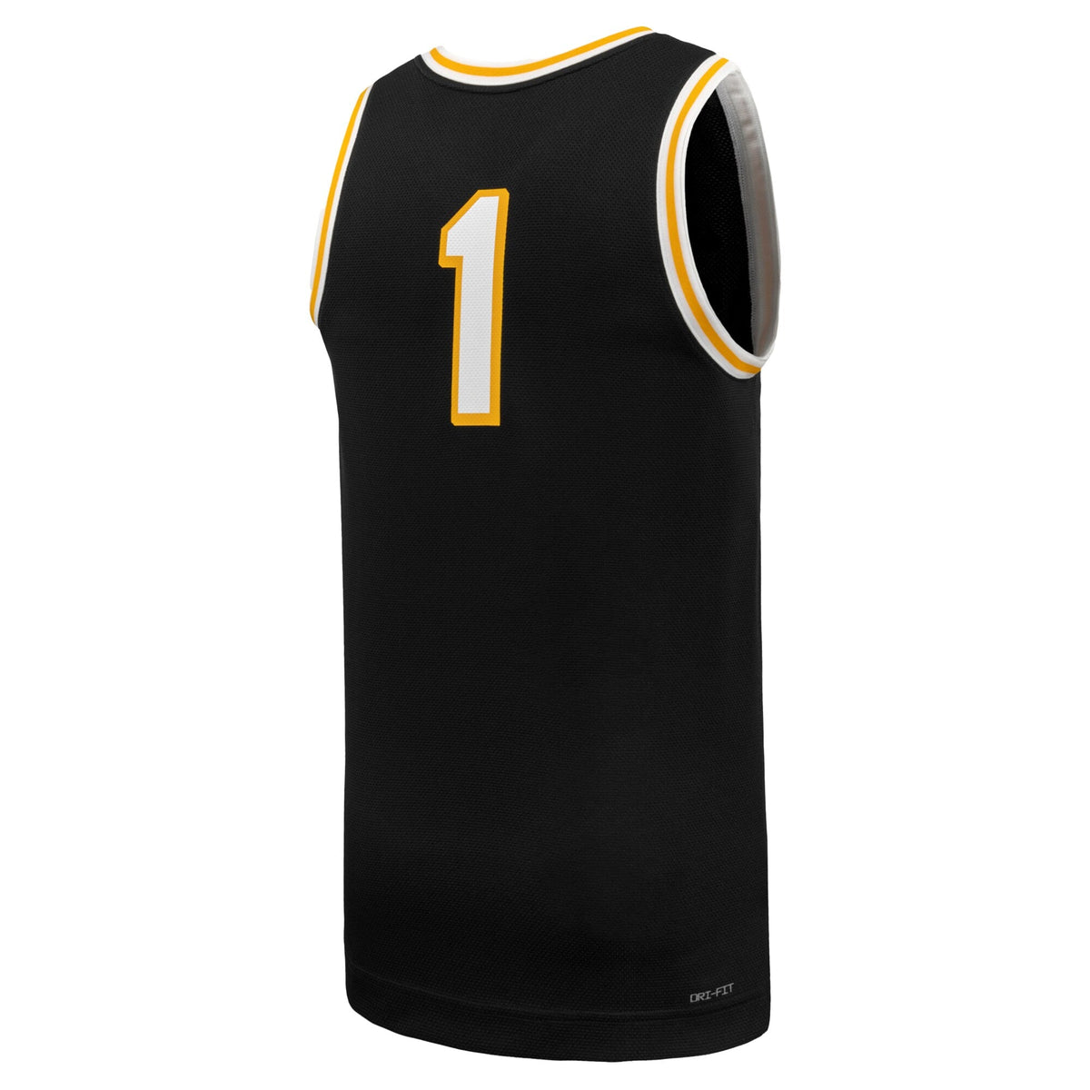 #1 Missouri Tigers Replica Basketball Jersey - Black