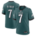 Philadelphia Eagles Kelee Ringo Midnight Green Team Game Jersey