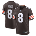Cleveland Browns Jared Verse Brown Game Jersey