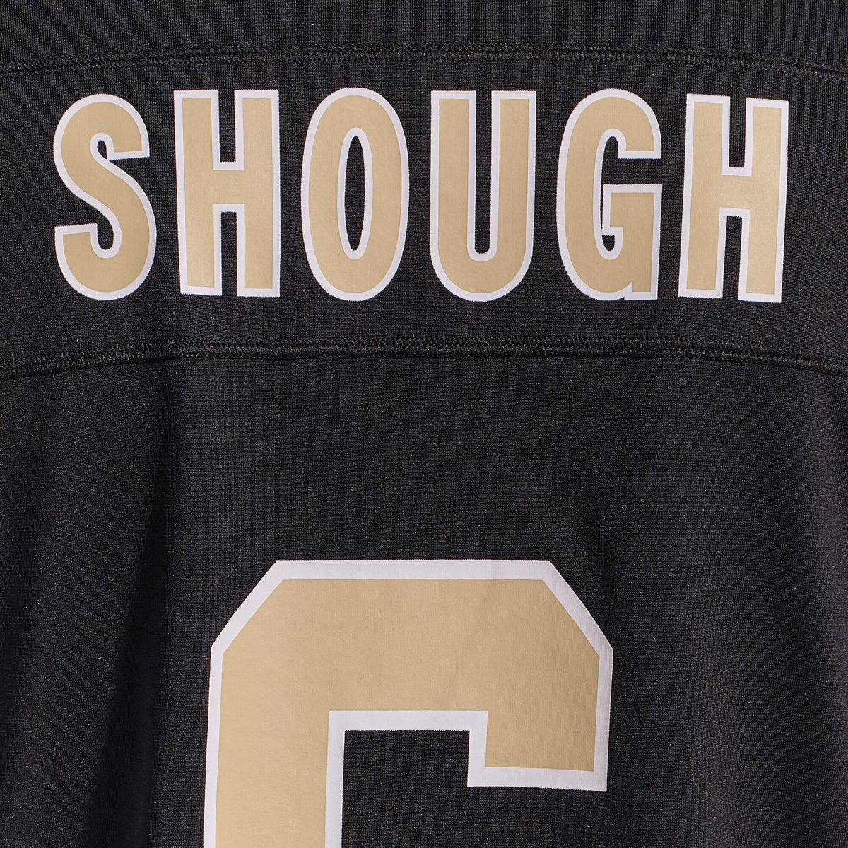 New Orleans Saints Tyler Shough Black Game Jersey