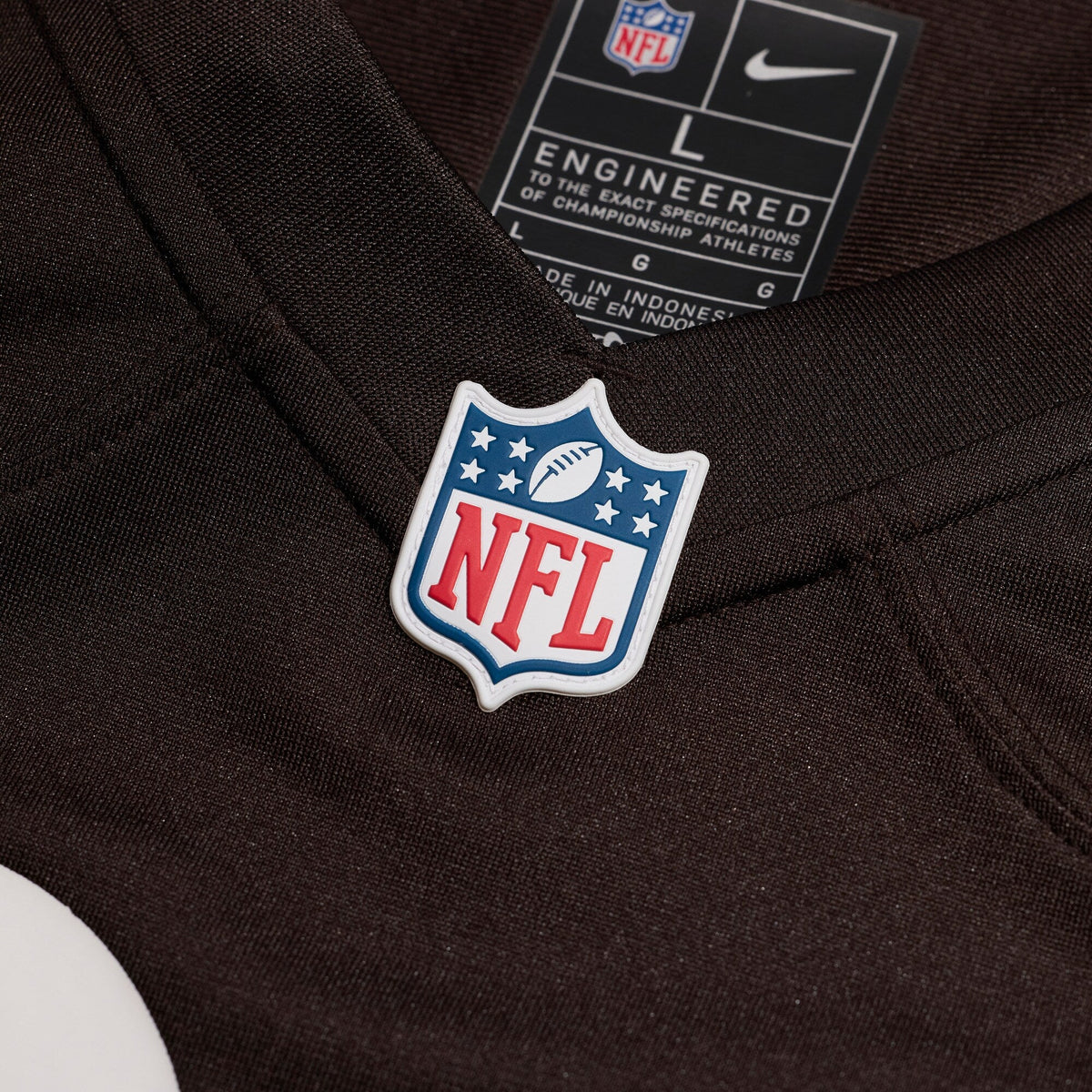 Cleveland Browns Austin Barber Brown Team Game Jersey