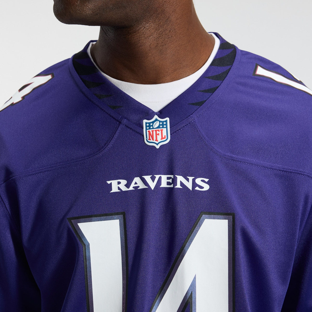 Baltimore Ravens Kyle Hamilton Purple Team Game Jersey