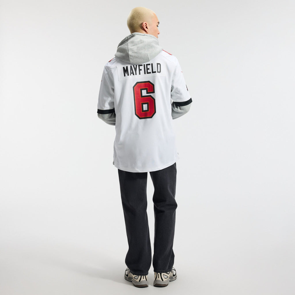 Tampa Bay Buccaneers Baker Mayfield White Away Game Jersey