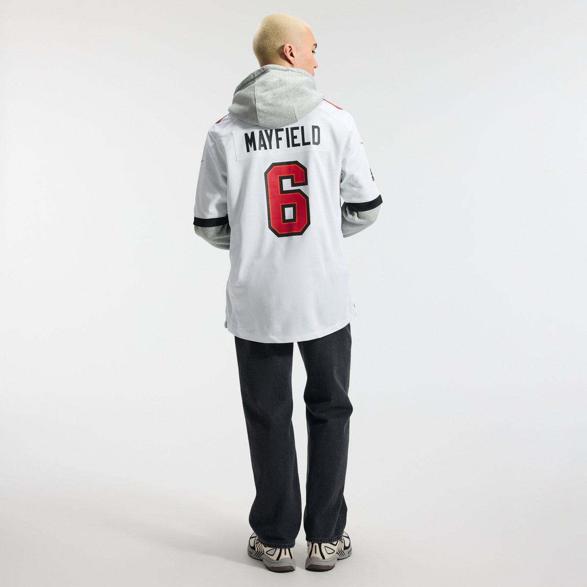 Tampa Bay Buccaneers Baker Mayfield White Away Game Jersey