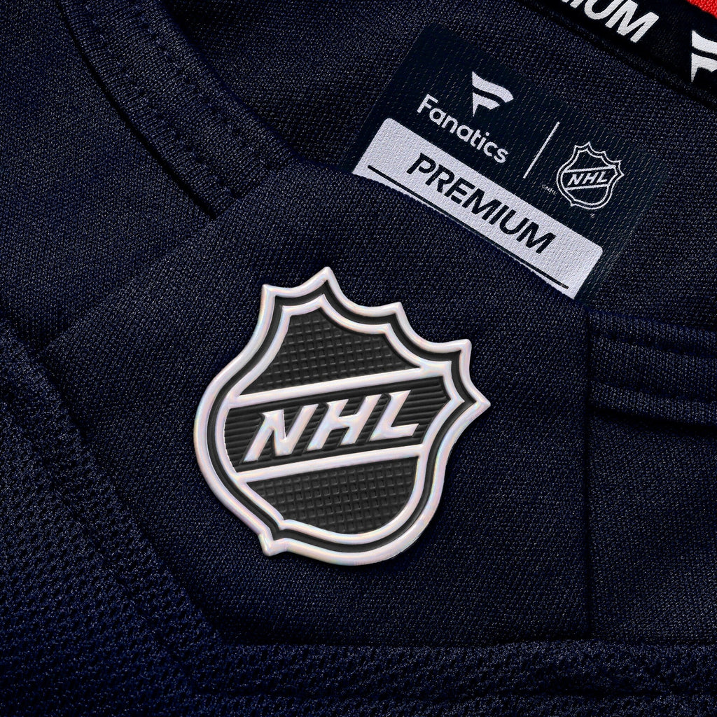 Seattle Kraken Philipp Grubauer Deep Sea Blue Home Premium Jersey