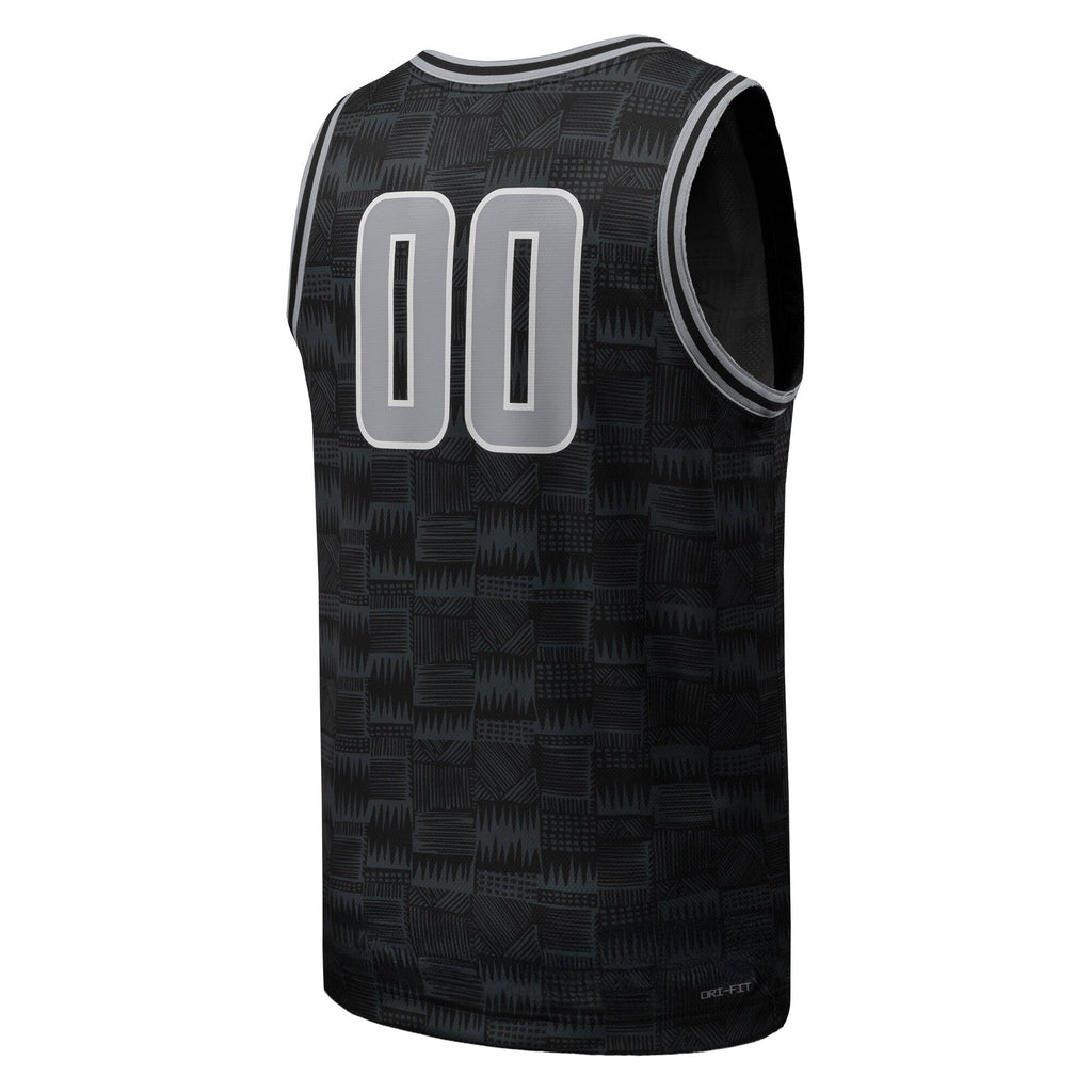 #00 Georgetown Hoyas Replica Basketball Jersey - Black