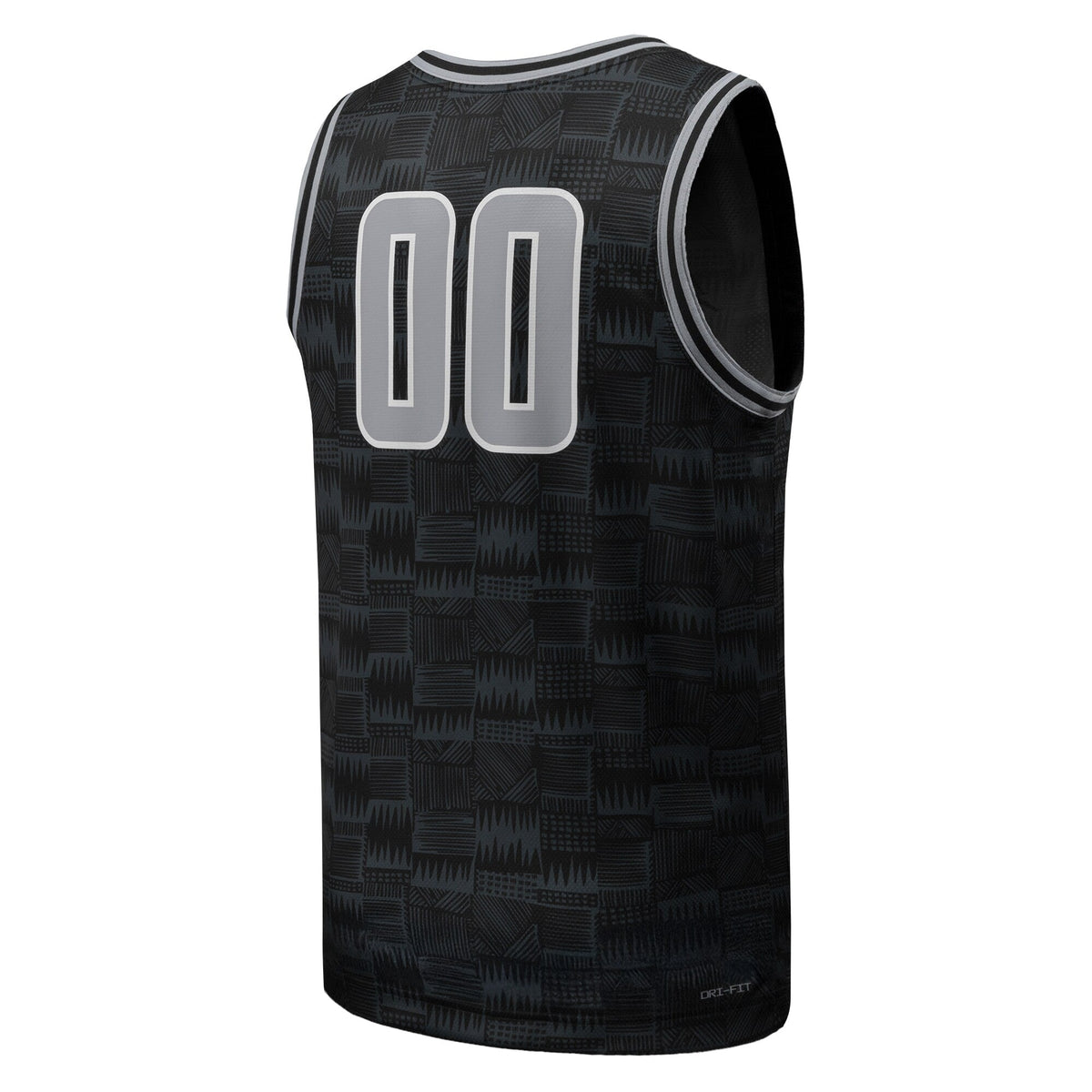 #00 Georgetown Hoyas Replica Basketball Jersey - Black