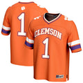 #1 Clemson Tigers Lightweight Collegiate Football Fashion Jersey - Orange
