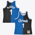 Orlando Magic Tracy McGrady 2003 Split Swingman Jersey - Black/Blue