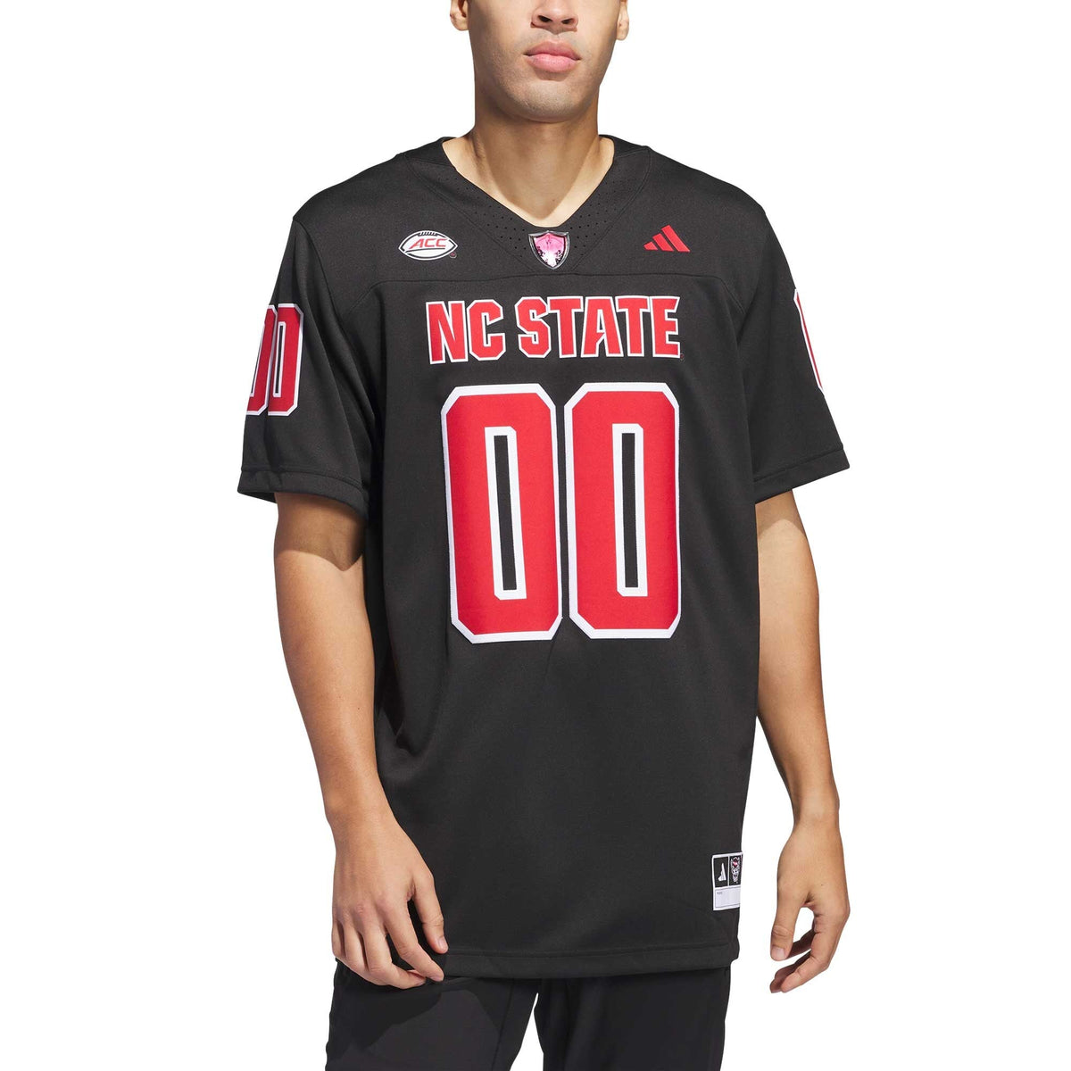 #00 Black NC State Wolfpack Premier Strategy Jersey