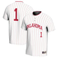 #1 Oklahoma Sooners Lightweight Softball Jersey - White