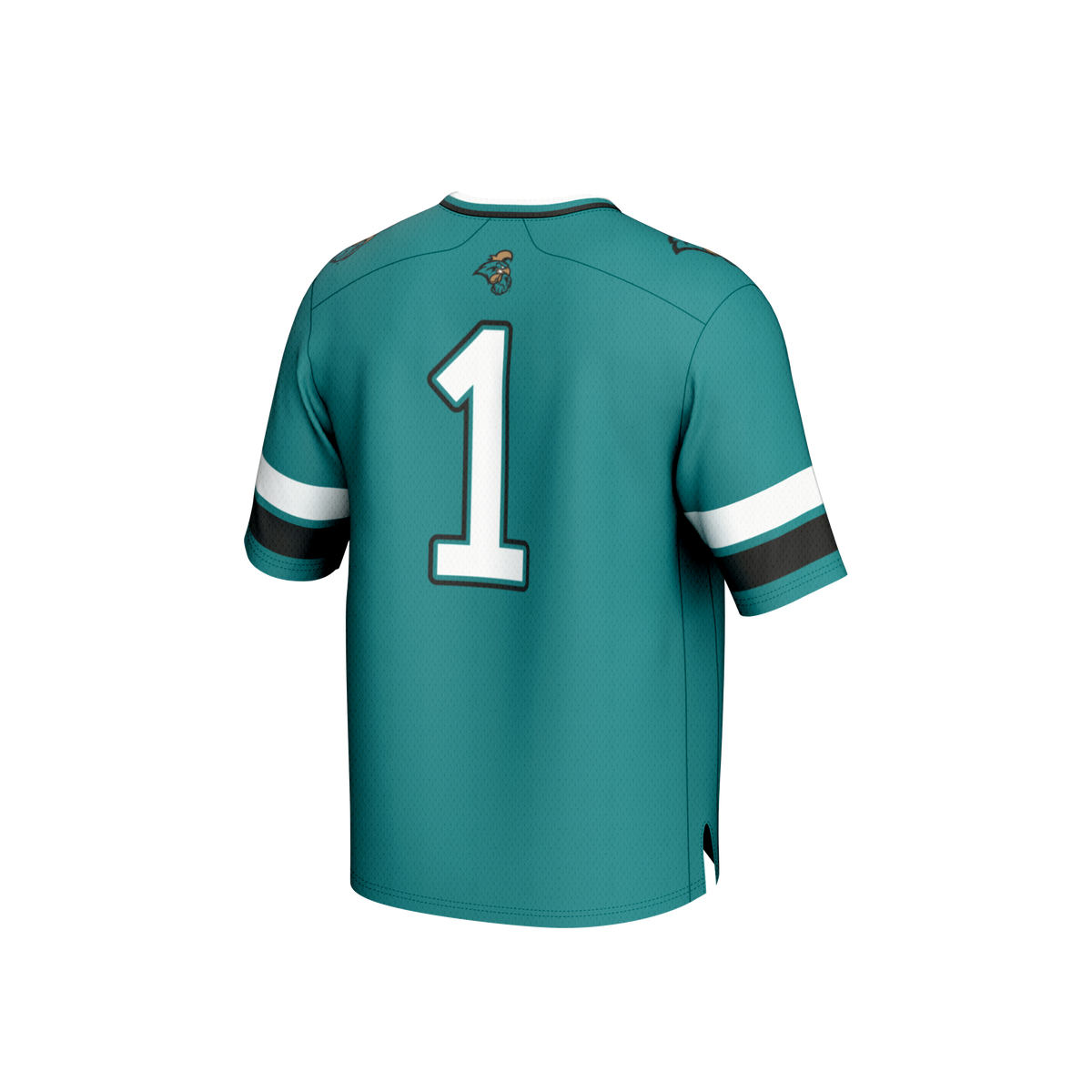 #1 Coastal Carolina Chanticleers Lightweight Collegiate Football Fashion Jersey - Teal