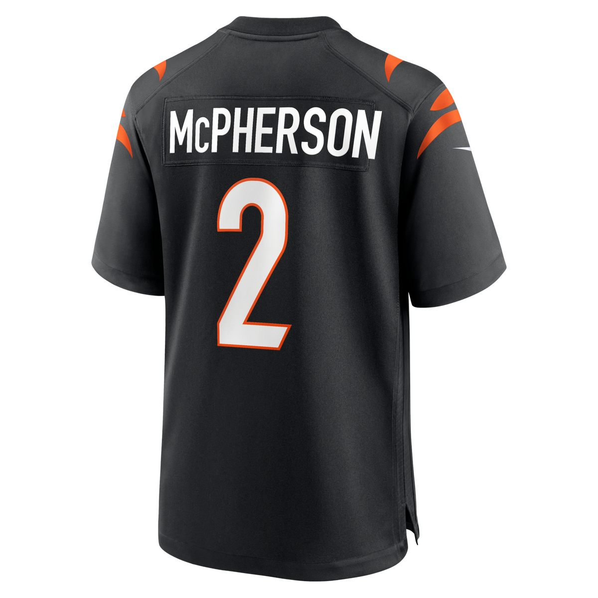 Cincinnati Bengals Evan McPherson Black Game Jersey