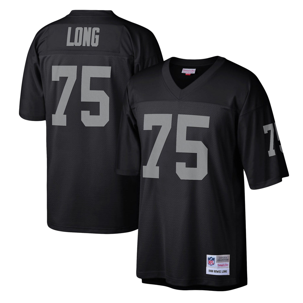 Las Vegas Raiders Howie Long Black Legacy Replica Jersey