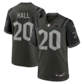 New York Jets Breece Hall Gotham Green 2025 Rivalries Collection Game Jersey