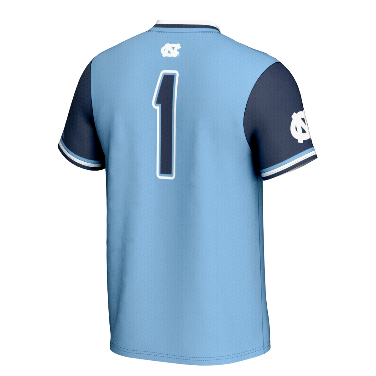 #1 North Carolina Tar Heels Lightweight Softball Jersey - Carolina Blue