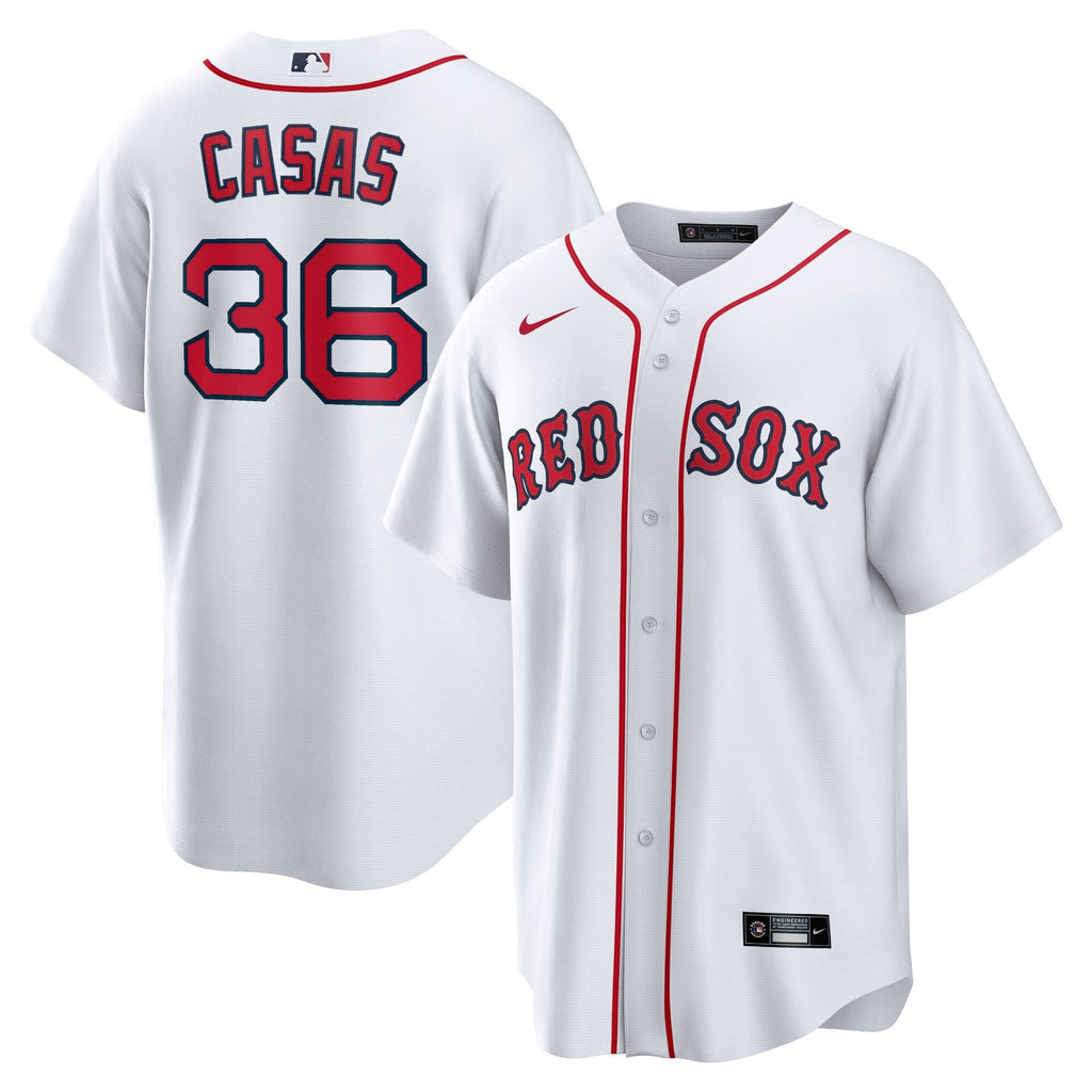 Boston Red Sox Triston Casas White Home Replica Jersey