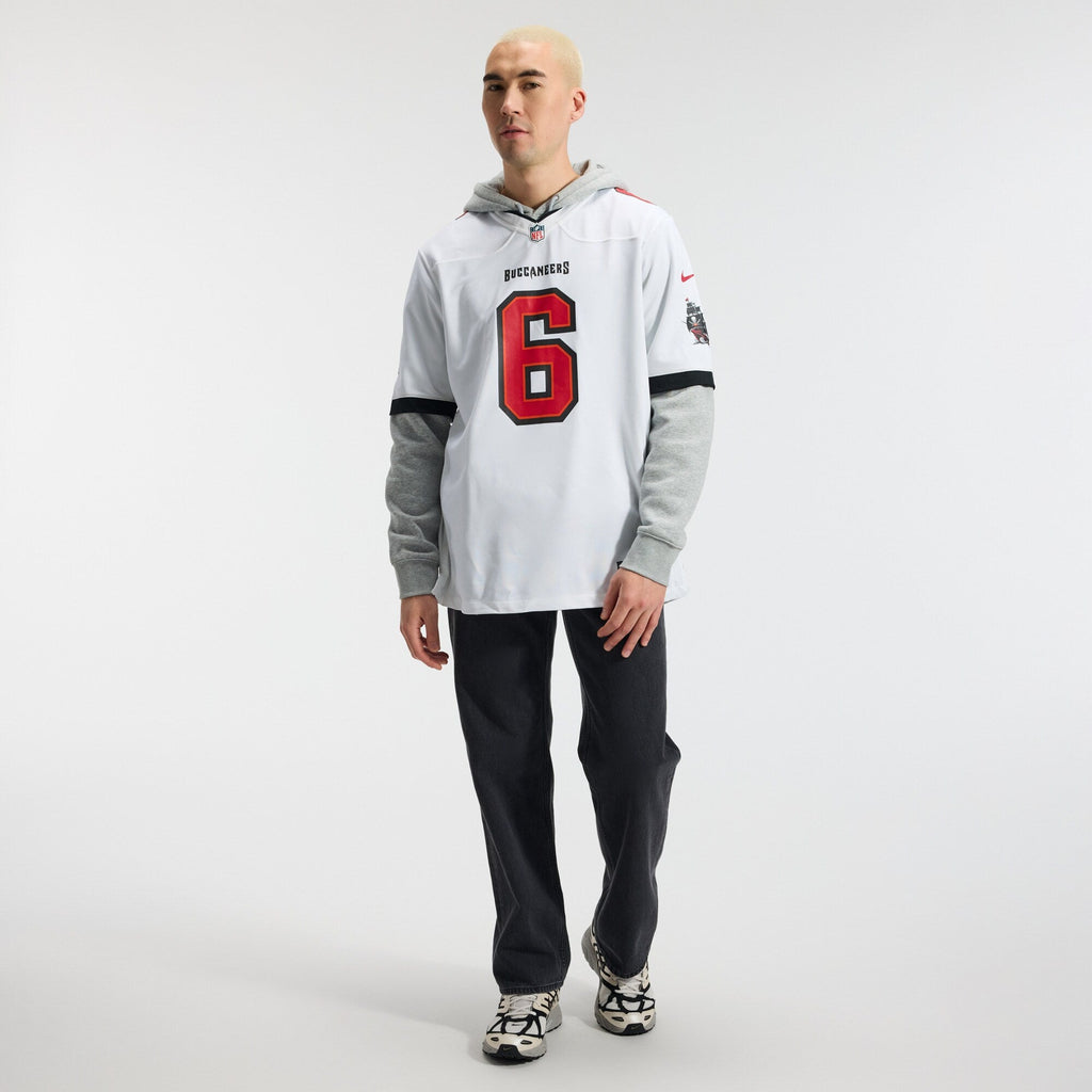 Tampa Bay Buccaneers Baker Mayfield White Away Game Jersey