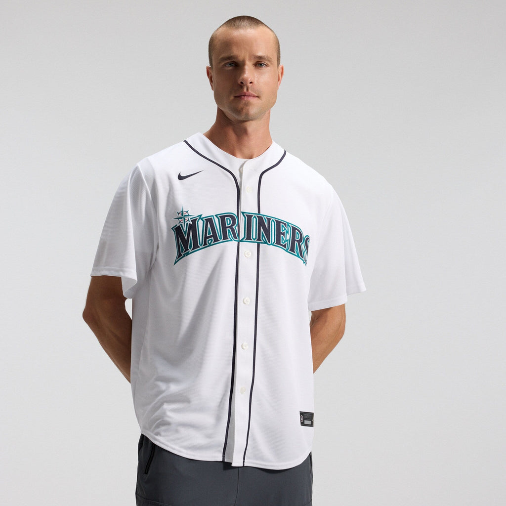 Seattle Mariners Luis Castillo White Home Replica Jersey