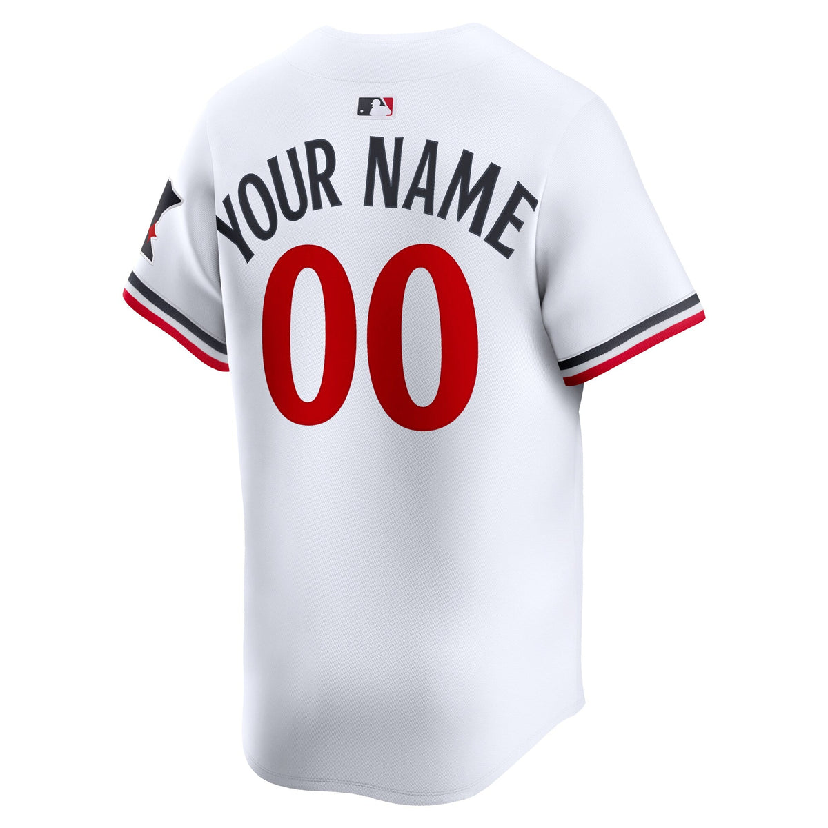 Minnesota Twins White Home Limited Custom Jersey