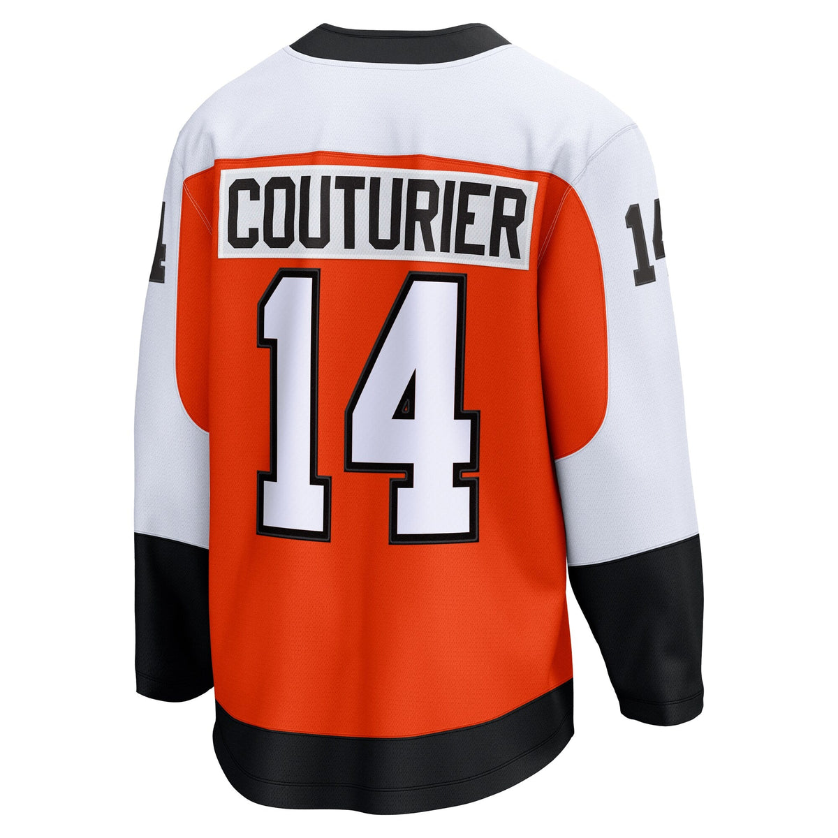 Philadelphia Flyers Sean Couturier Orange Home Breakaway Jersey