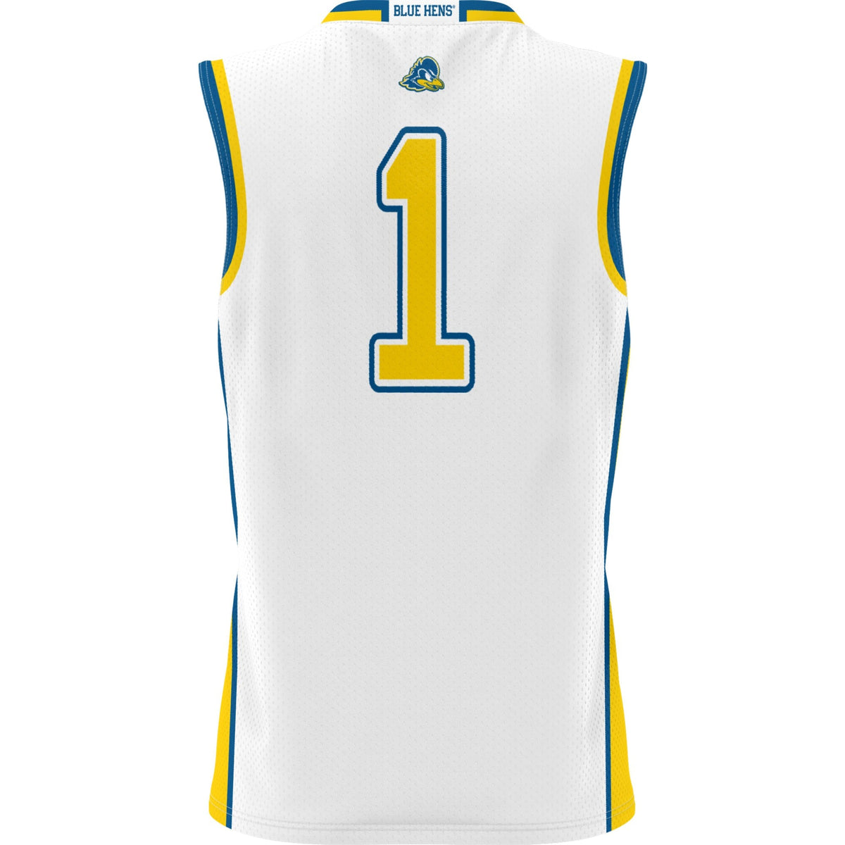 Delaware Fightin' Blue Hens Lightweight Basketball Jersey - White
