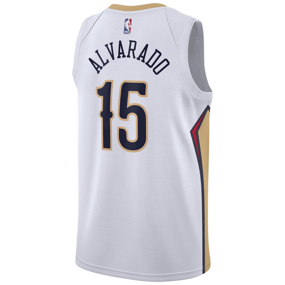New Orleans Pelicans Association Edition Swingman Jersey - White - Jose Alvarado