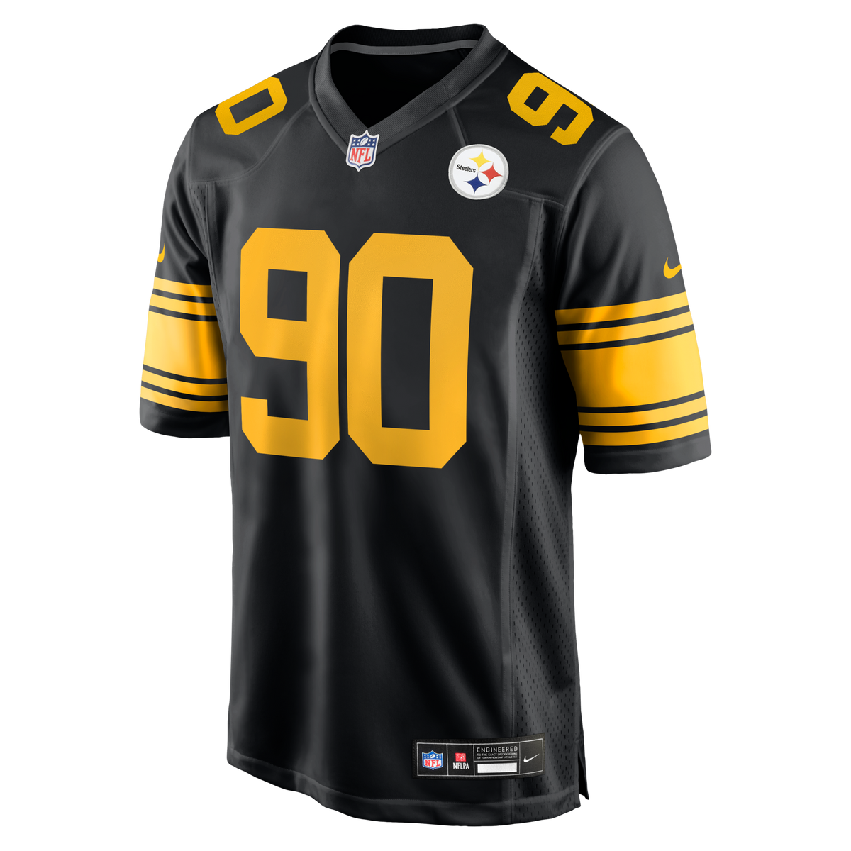Pittsburgh Steelers T.J. Watt Black Alternate Game Jersey