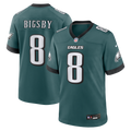 Philadelphia Eagles Tank Bigsby Midnight Green Team Game Jersey