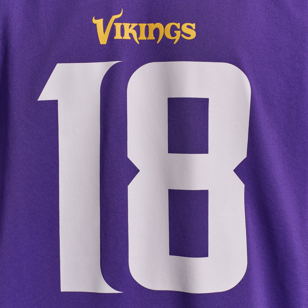 Minnesota Vikings Justin Jefferson Purple Player Game Jersey