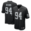 Las Vegas Raiders Christian Wilkins Black Team Game Jersey