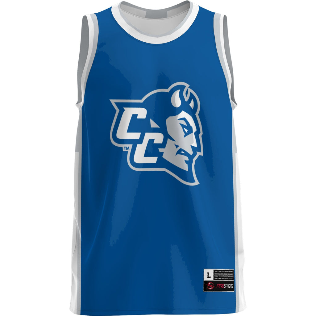 Central Connecticut State Blue Devils Lightweight Basketball Jersey - Blue